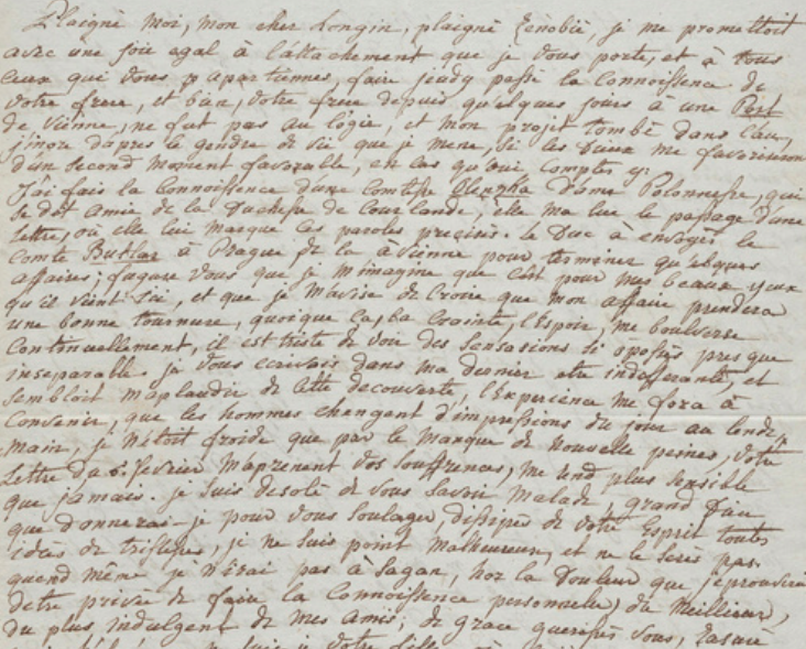 Convegno &quot;The image of women in the female correspondence of Giacomo Casanova (1725-1798)&quot;